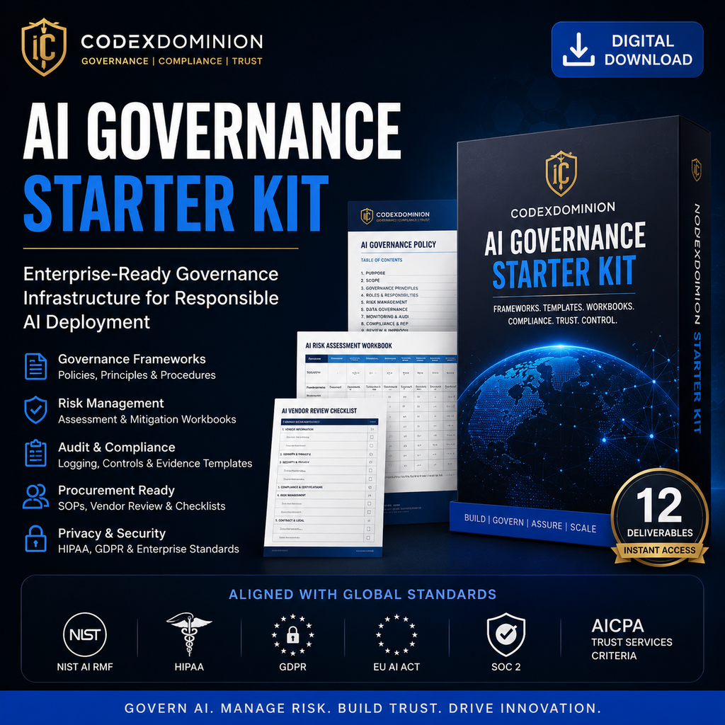 Codex Dominion AI Governance Starter Kit