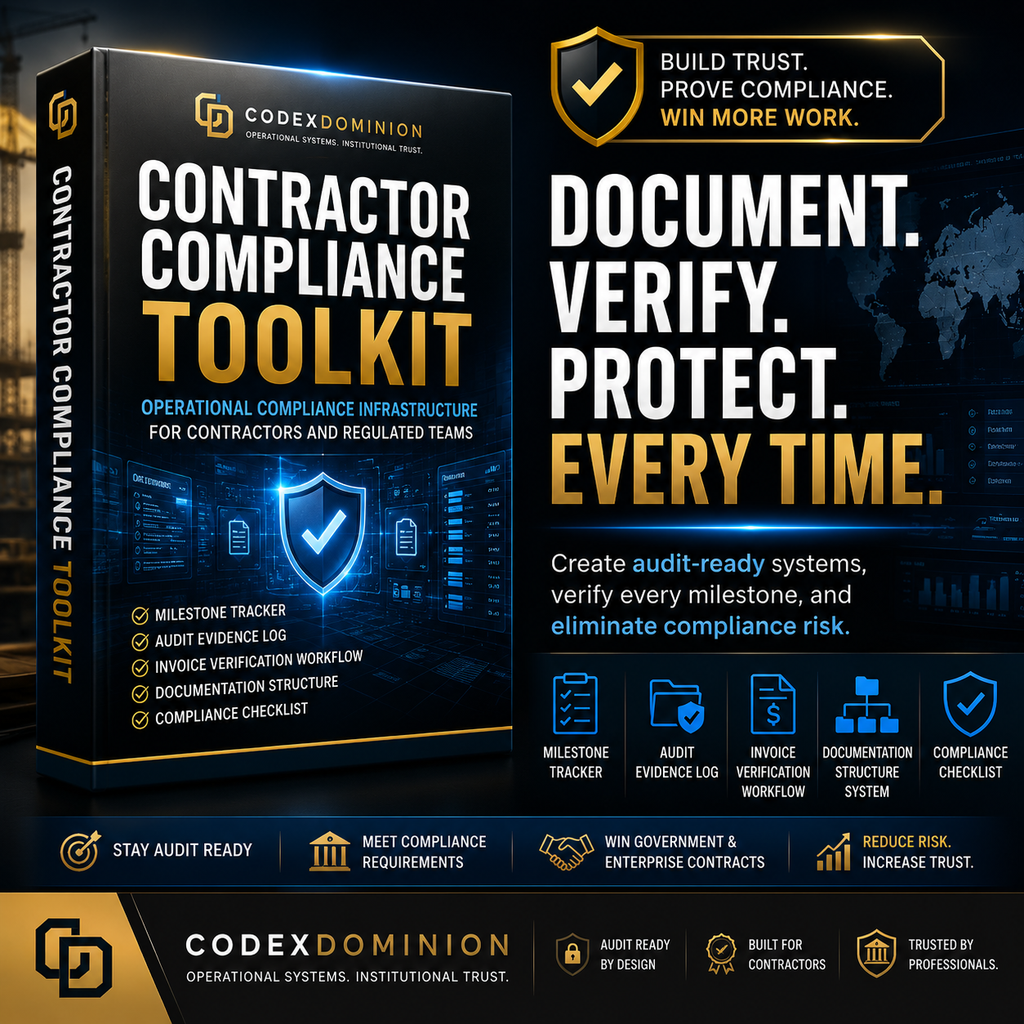 Contractor Compliance Toolkit